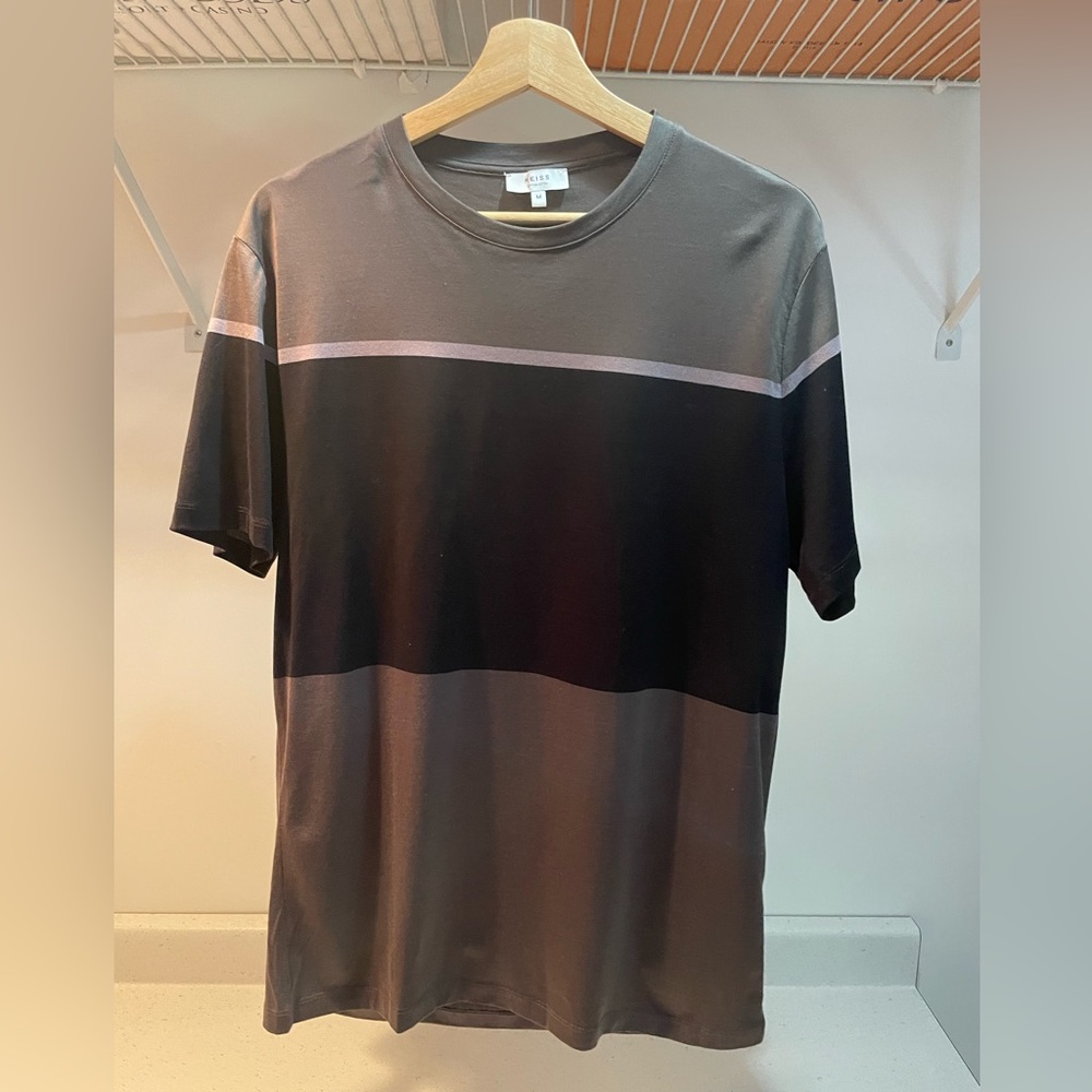 Reiss- Block print T-Shirt